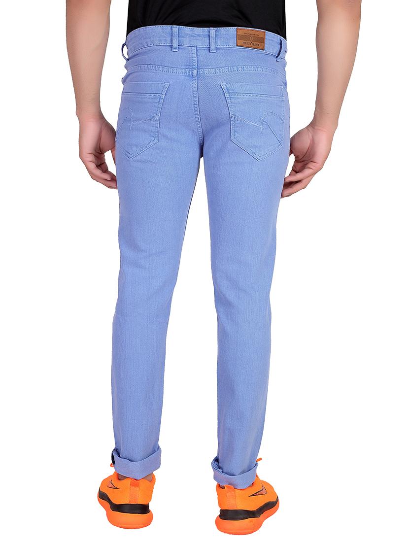 mens slim fit plain jeans - 18182307 - Standard Image - 2