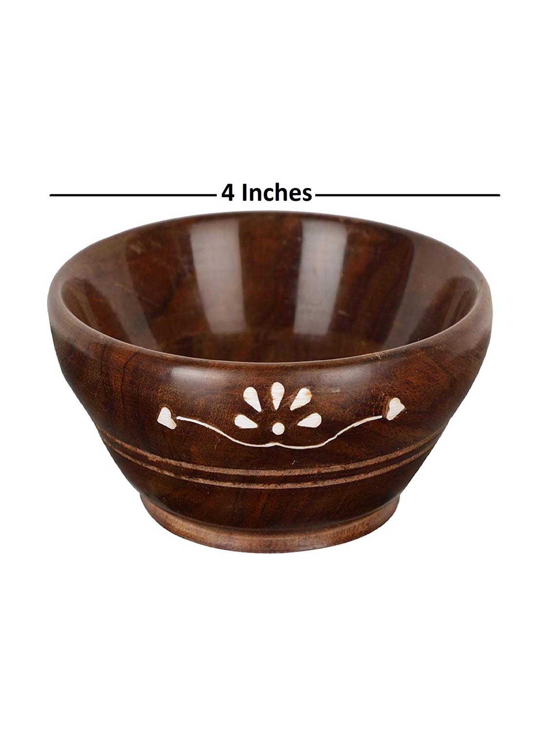 buzykart® wooden bowls (set of 2) wooden handmade cooking spoon set - 18219319 - Standard Image - 4