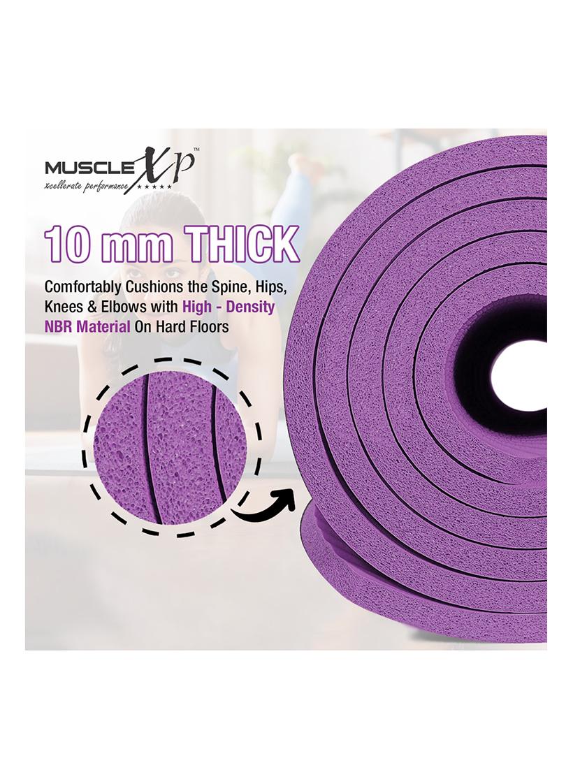 musclexp yoga mat (10 mm) extra thick nbr material - 18259531 - Zoom Image - 3