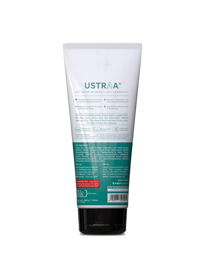 ustraa night cream - de-tan and anti-aging-50g & face wash for dry skin-200g - 18274739 - Standard Image - 2