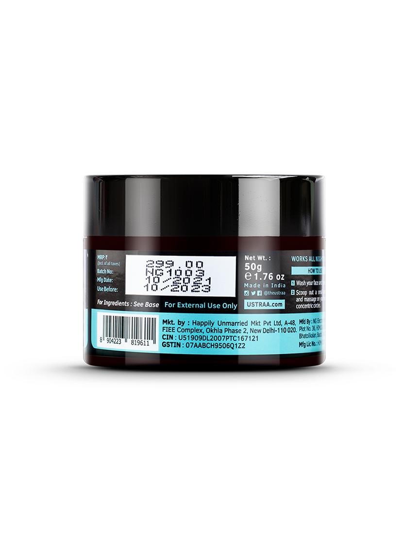 ustraa night cream - de-tan and anti-aging-50g & face wash for dry skin-200g - 18274739 - Standard Image - 4