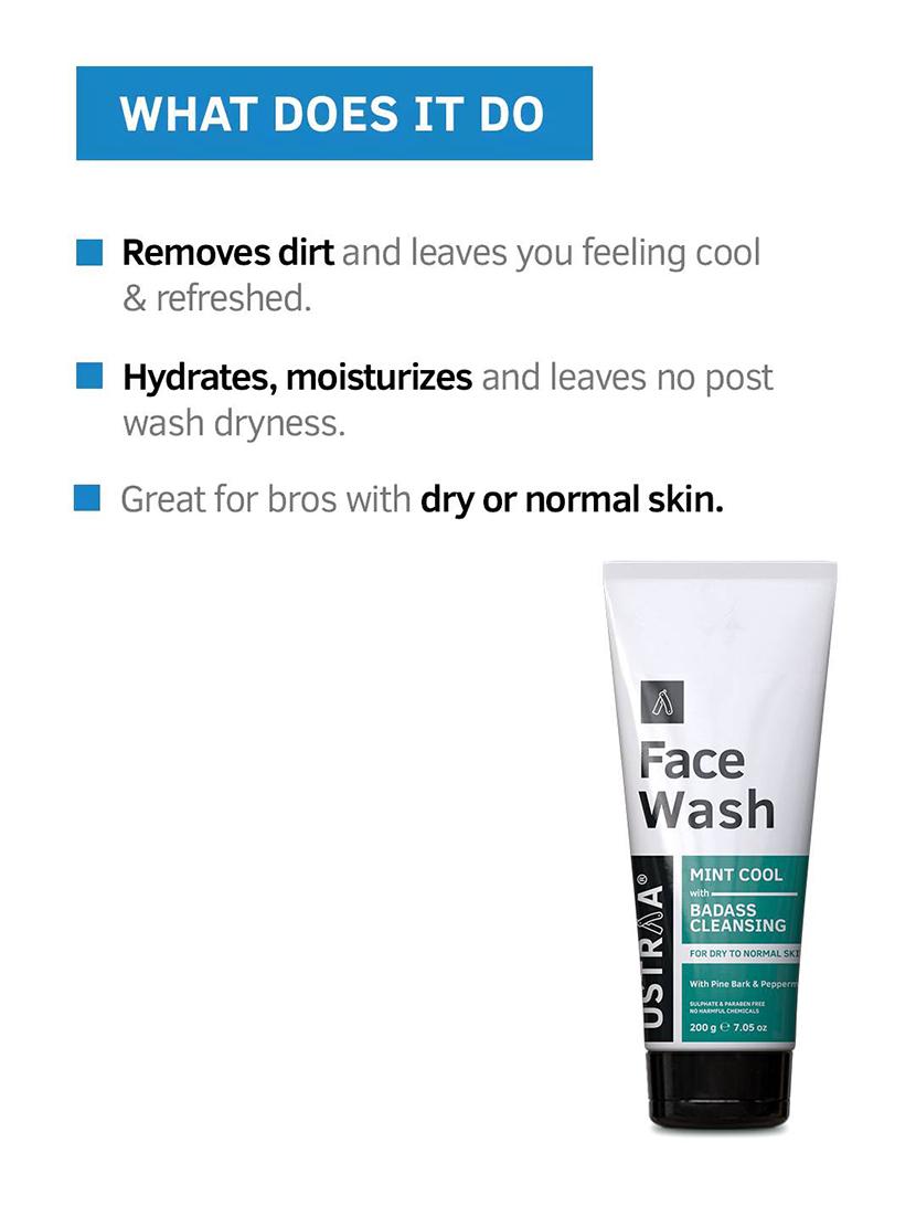 ustraa night cream - de-tan and anti-aging-50g & face wash for dry skin-200g - 18274739 - Zoom Image - 6