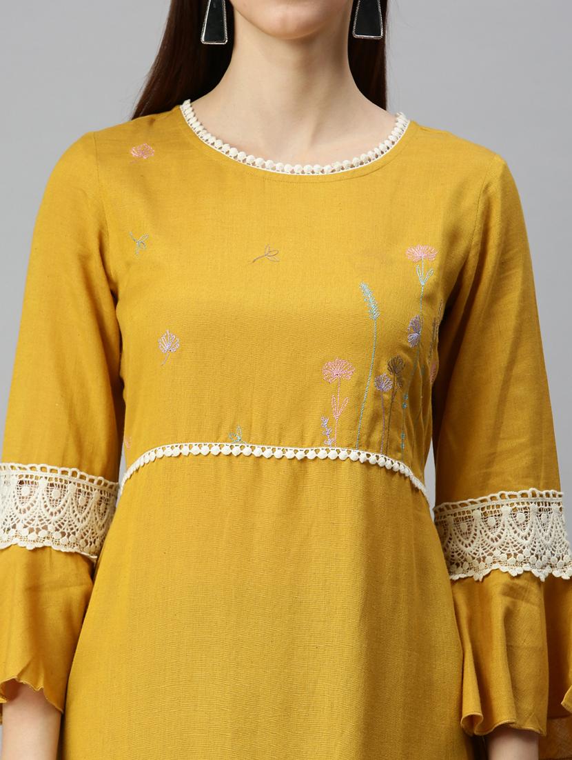 women's straight kurta - 18284947 - Zoom Image - 5