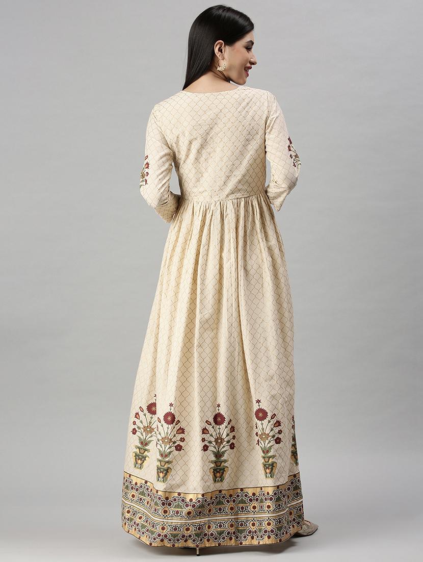 women's flared kurta - 18285007 - Standard Image - 3