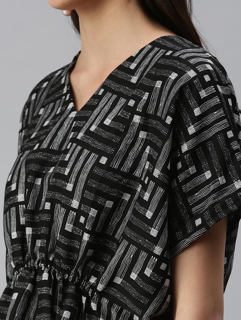 women's peplum v neck top - 18310550 - Zoom Image - 5