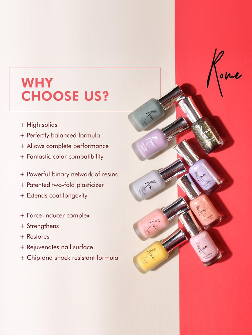 set of 5 strong & healthy nail enamel - 18315003 - Standard Image - 5