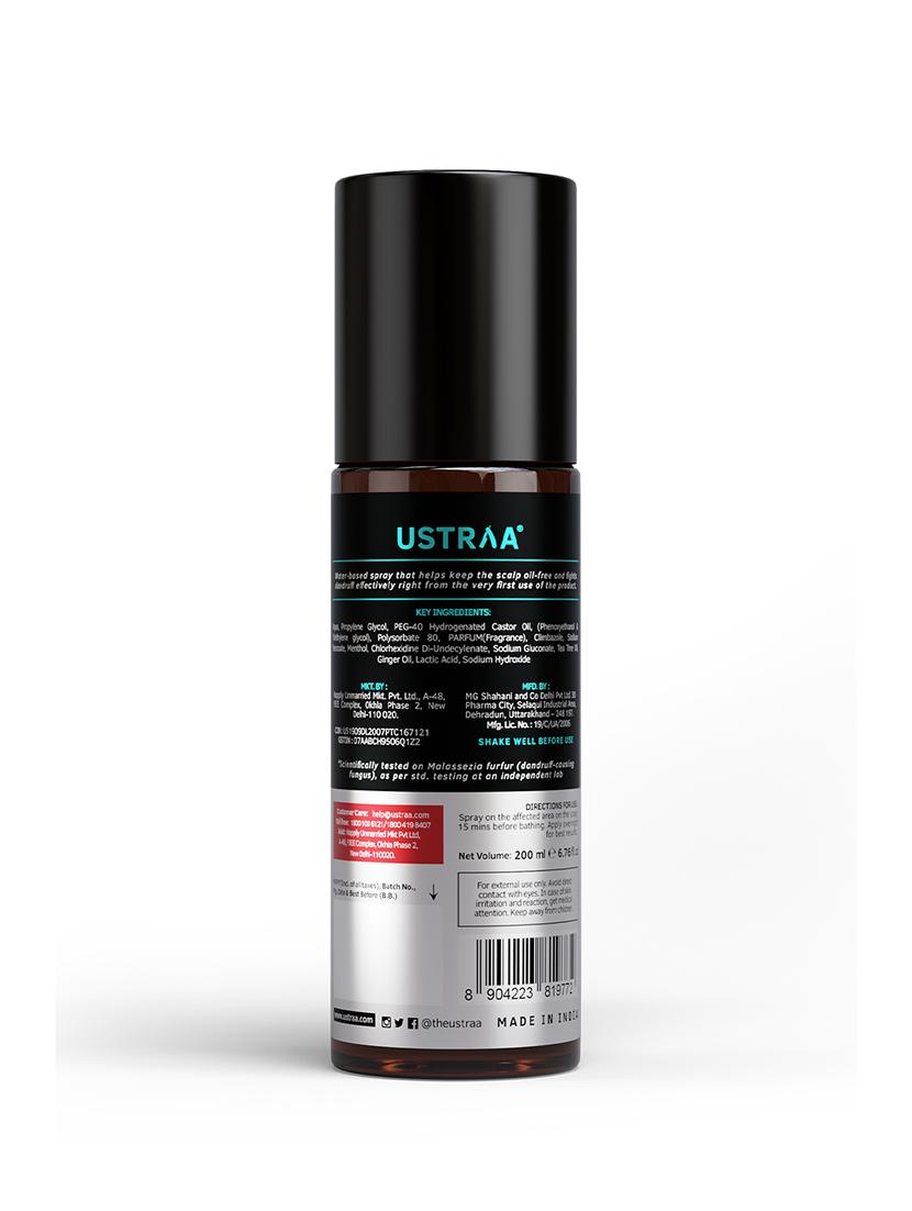 ustraa body lotion germ free 200ml & anti dandruff serum -200ml - 18316158 - Standard Image - 6