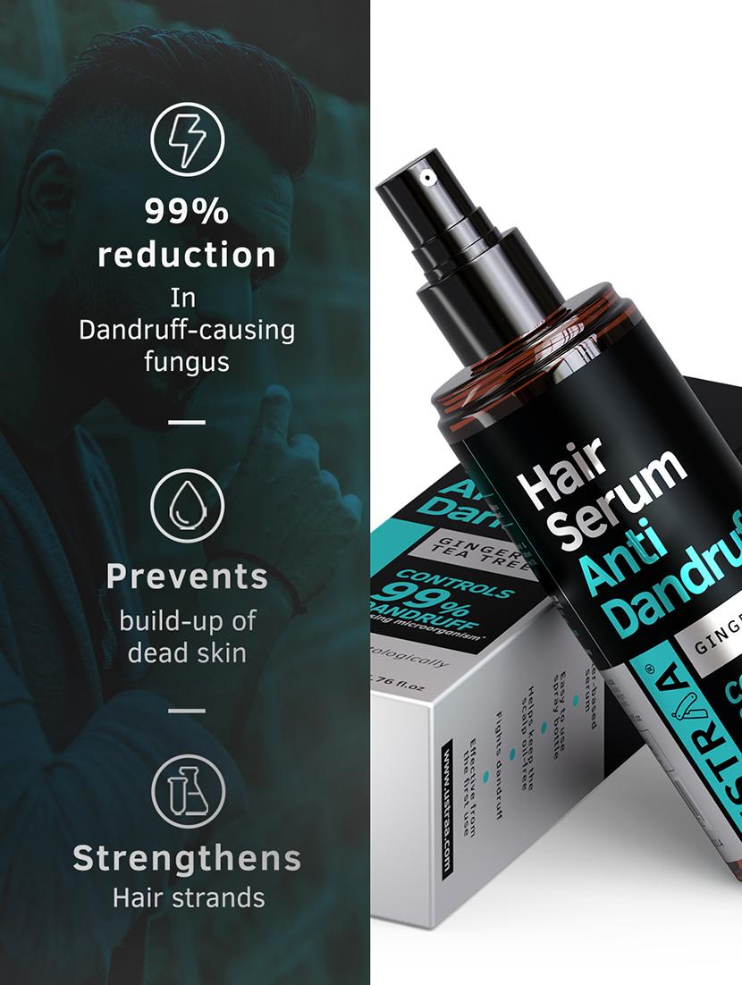 ustraa body lotion germ free 200ml & anti dandruff serum -200ml - 18316158 - Zoom Image - 7