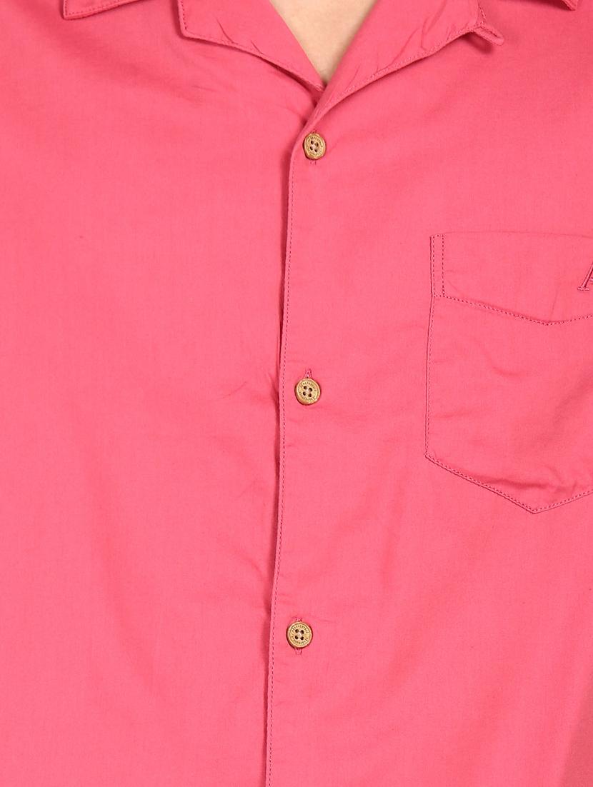 mens solid casual shirt - 18330654 - Zoom Image - 5