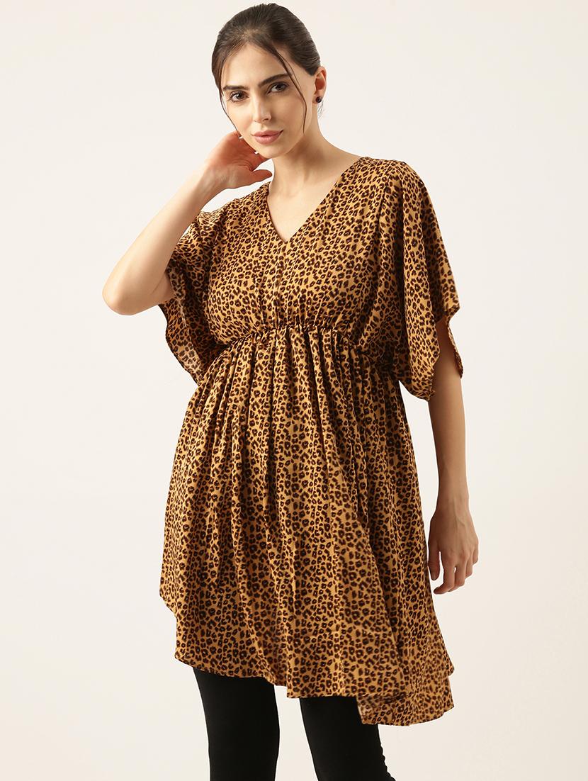 women's tie & dye dress - 18337285 - Standard Image - 2