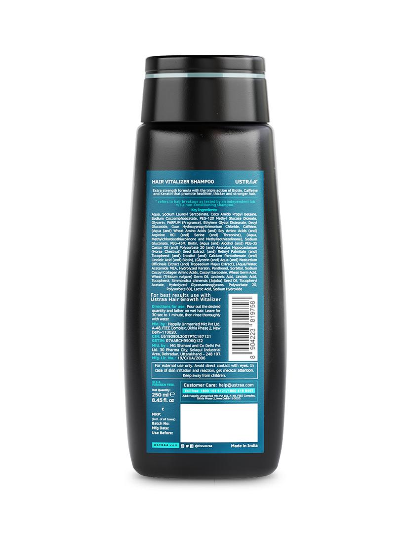ustraa hair vitalizer shampoo - 250ml & night cream - de tan and anti aging - 50g - 18345735 - Zoom Image - 2