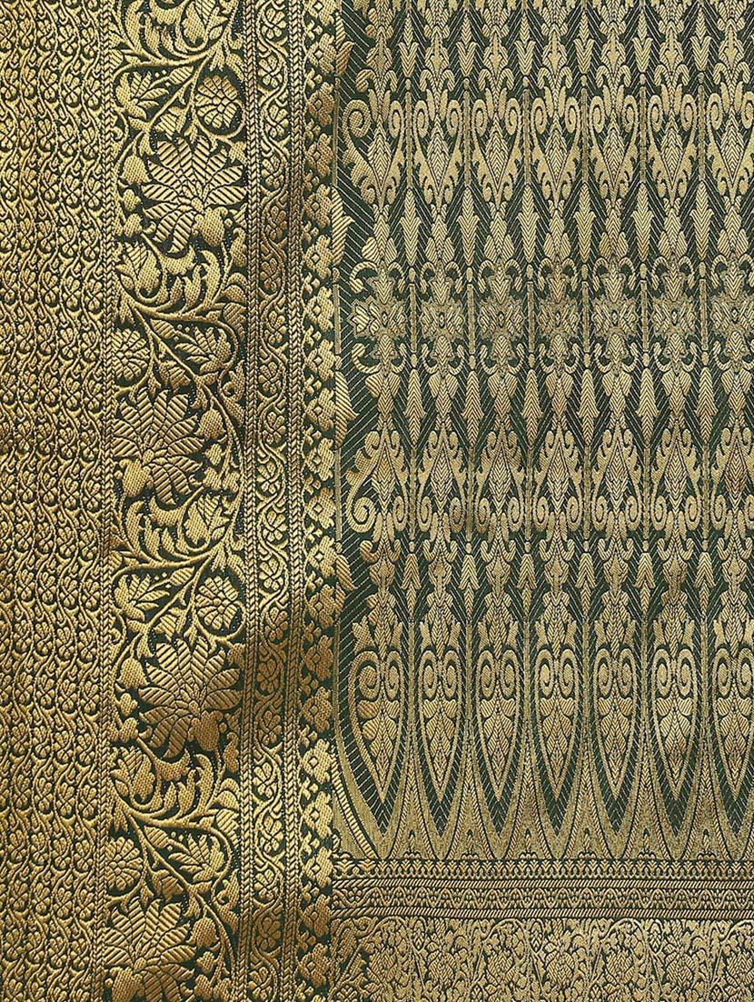 women's banarasi saree - 18386760 - Standard Image - 3