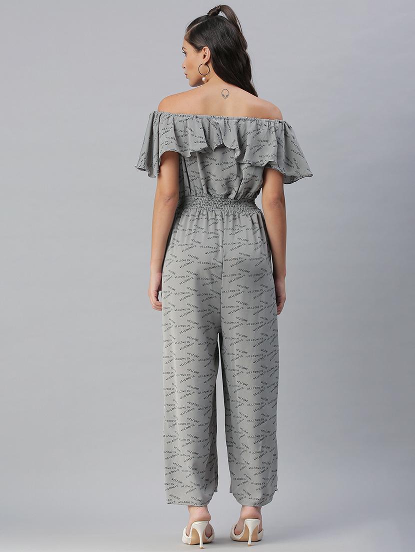 sleeveless printed full leg jumpsuit - 18390890 - Zoom Image - 2