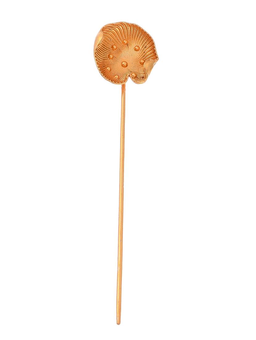 amoeba tama kanzashi gold plated metal hair stick - 18395652 - Zoom Image - 2