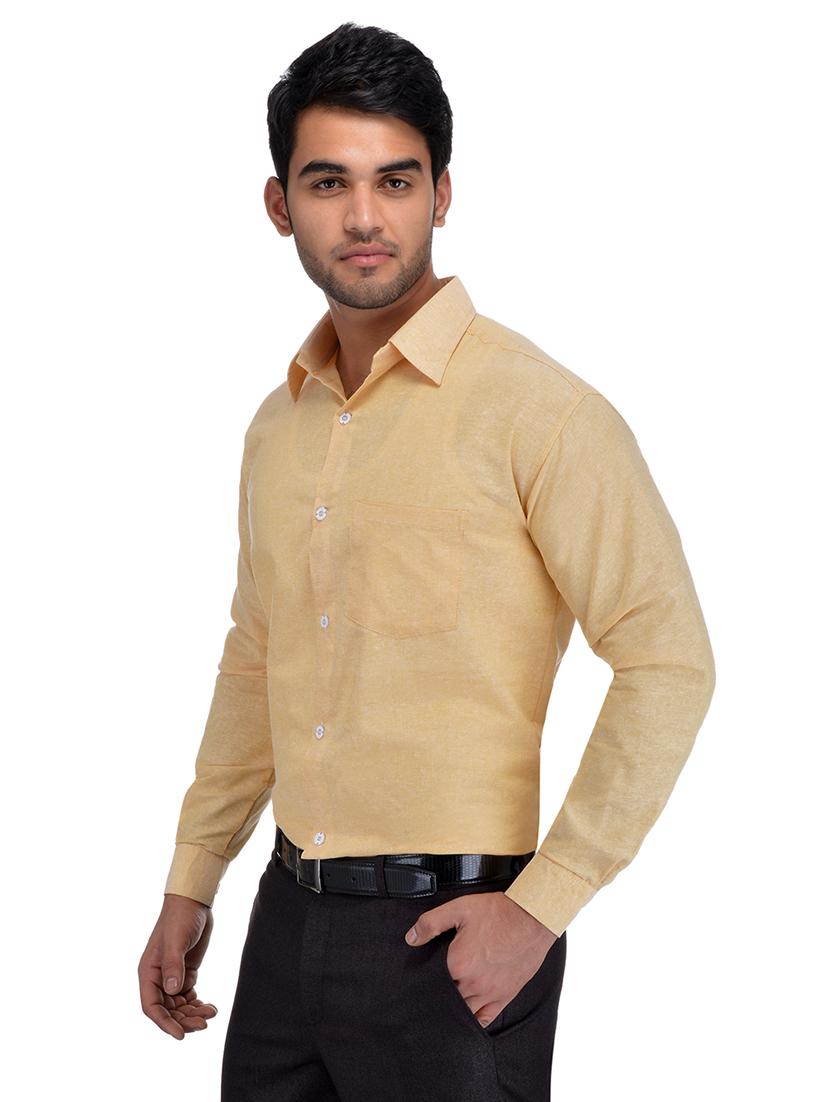 mens solids formal shirt - 18411121 - Zoom Image - 1