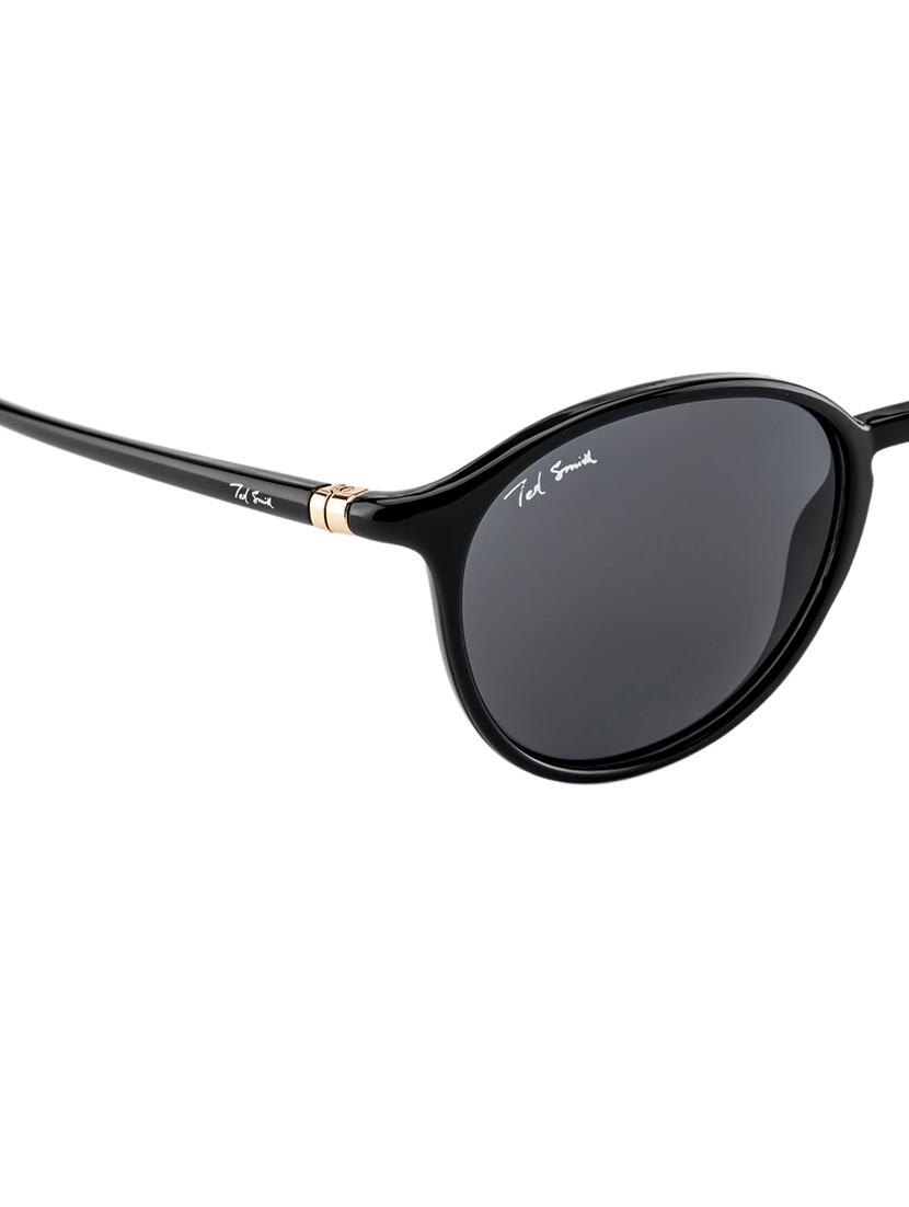 somoon round in grey sunglasses - 18462520 - Standard Image - 6