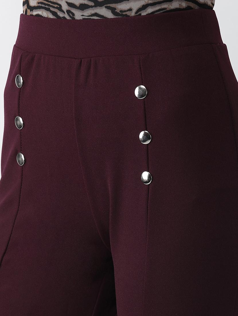 wome high rise solid bootcut trouser - 18475744 - Standard Image - 4