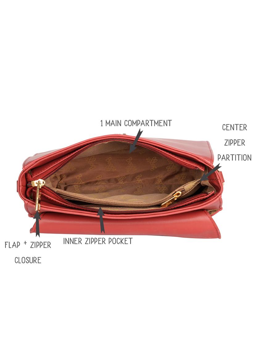 red solid regular satchel - 18507959 - Standard Image - 2