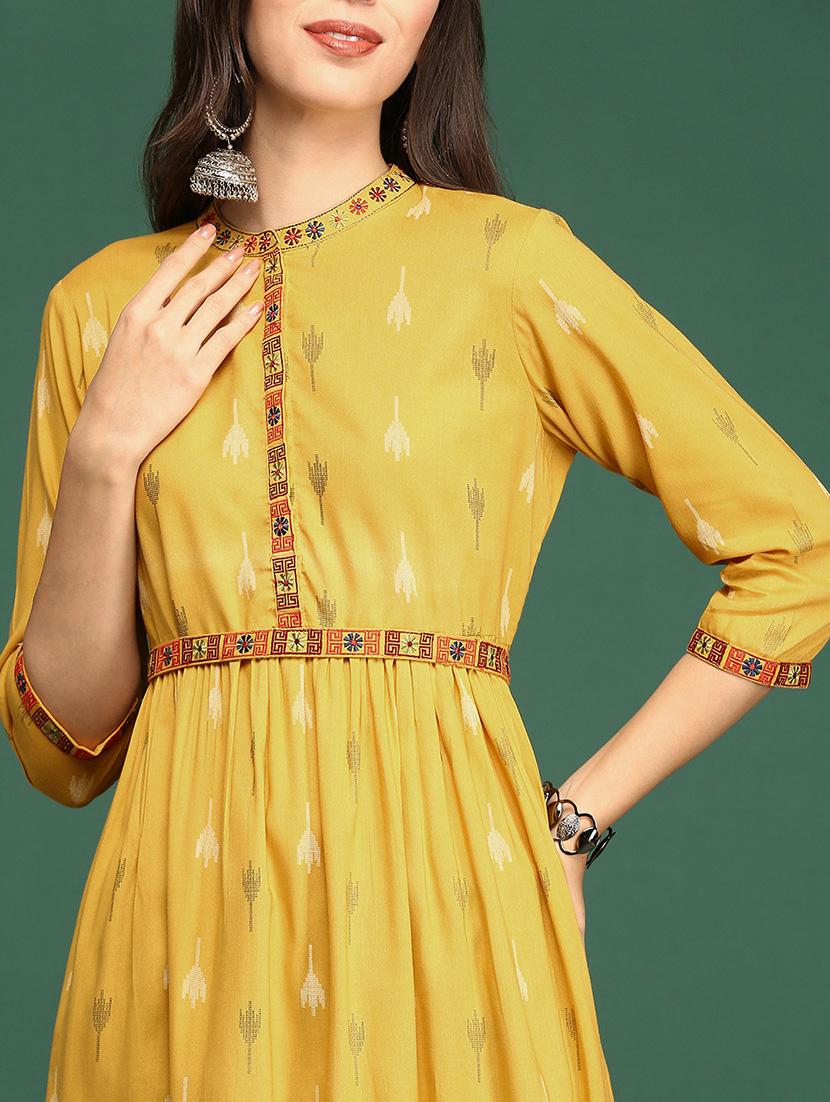 women's straight kurta - 18532092 - Zoom Image - 5