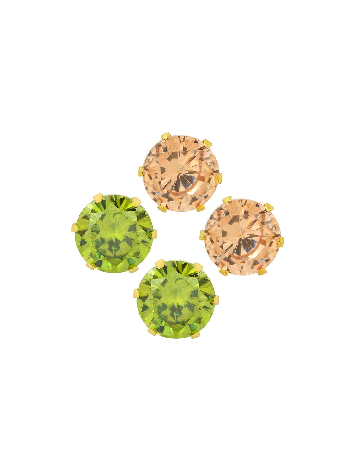 women set of 2 stud earring - 18534328 - Standard Image - 3