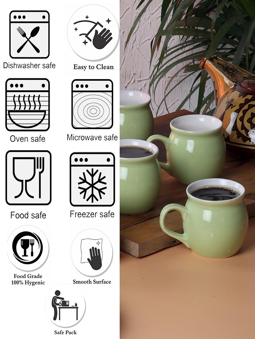 cdi dholak shaped tea/coffee cups set of 6 - 18538346 - Standard Image - 5