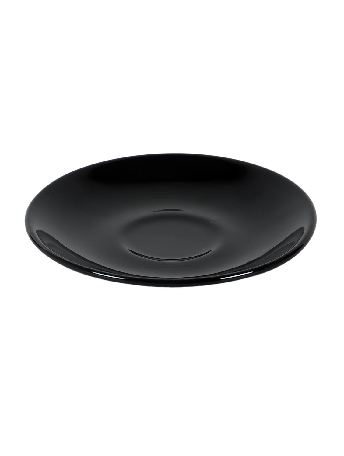 cdi set of 12 black solid ceramic glossy cups and saucers - 18538358 - Standard Image - 5