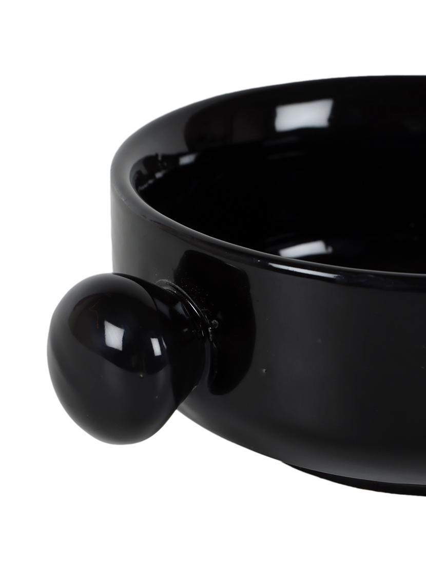 cdi black 6 pieces ceramic glossy bowls - 18538439 - Standard Image - 4