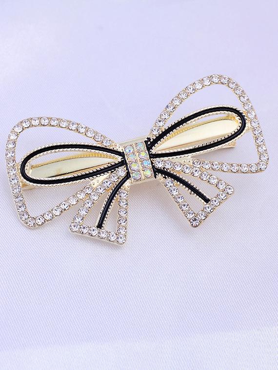 multi colored cotton blend hair pin/clips - 18575409 - Standard Image - 5