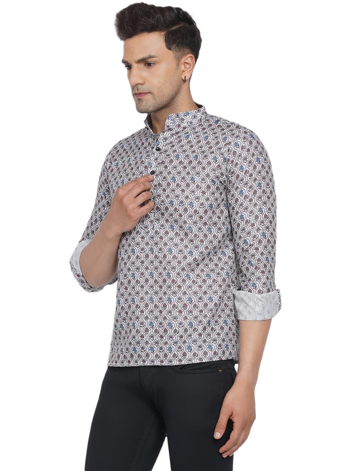 printed short kurta - 18582752 - Zoom Image - 1