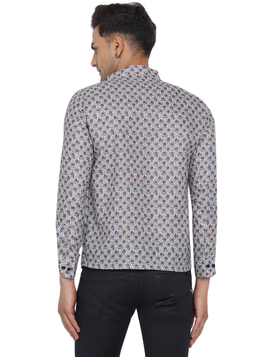 printed short kurta - 18582752 - Zoom Image - 3