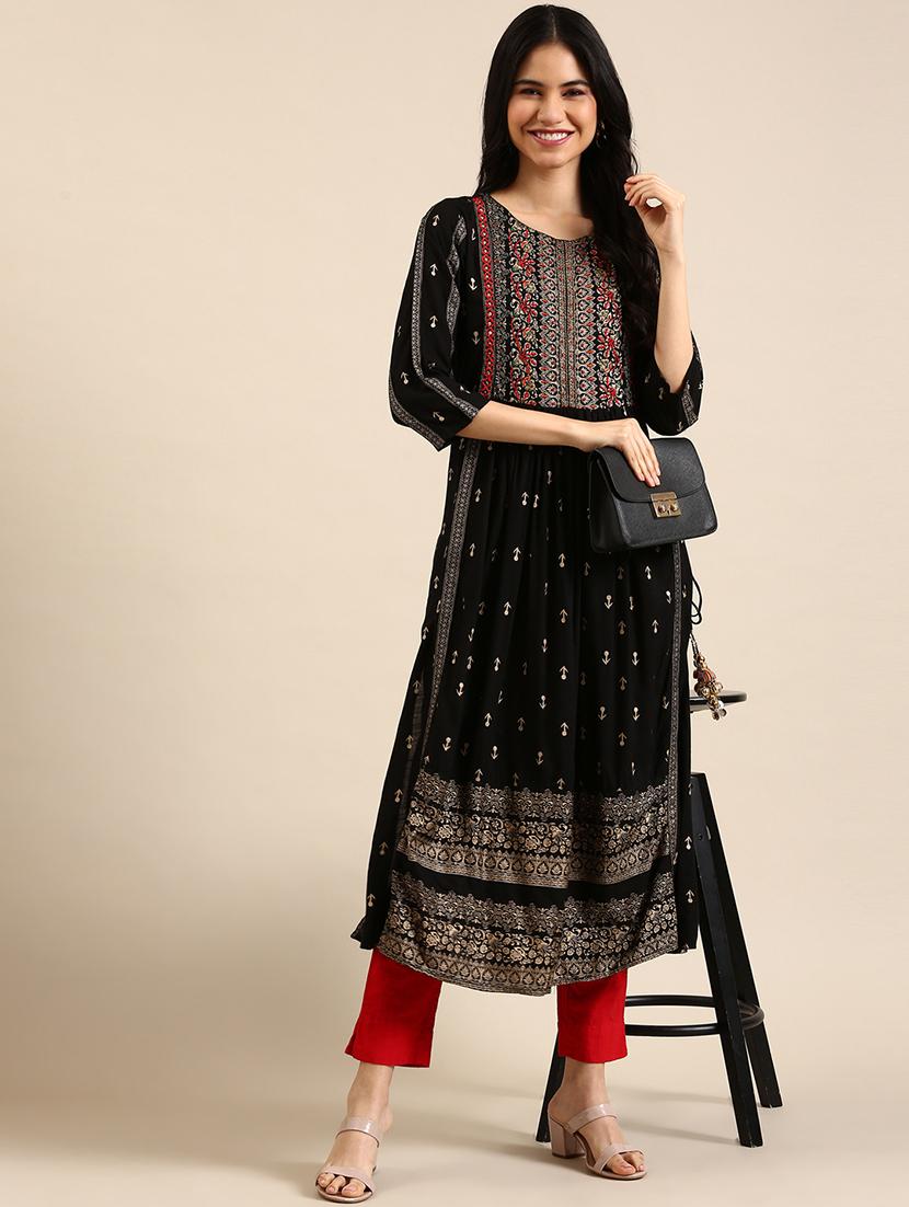 women's a-line kurta - 18591140 - Standard Image - 2