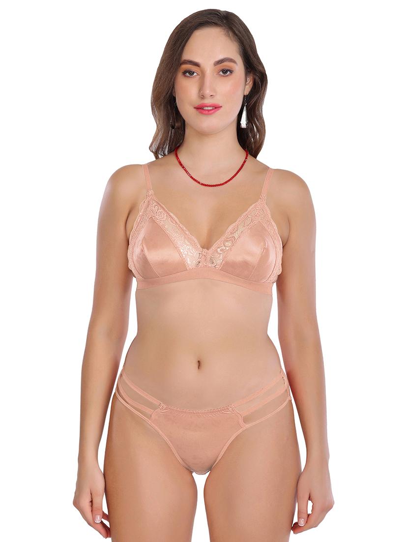 set of 3 solid bra and panty set - 18618508 - Standard Image - 6