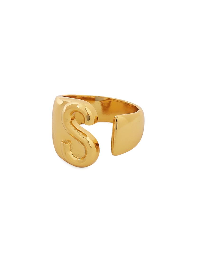 gold plated finger ring - 18637168 - Zoom Image - 2