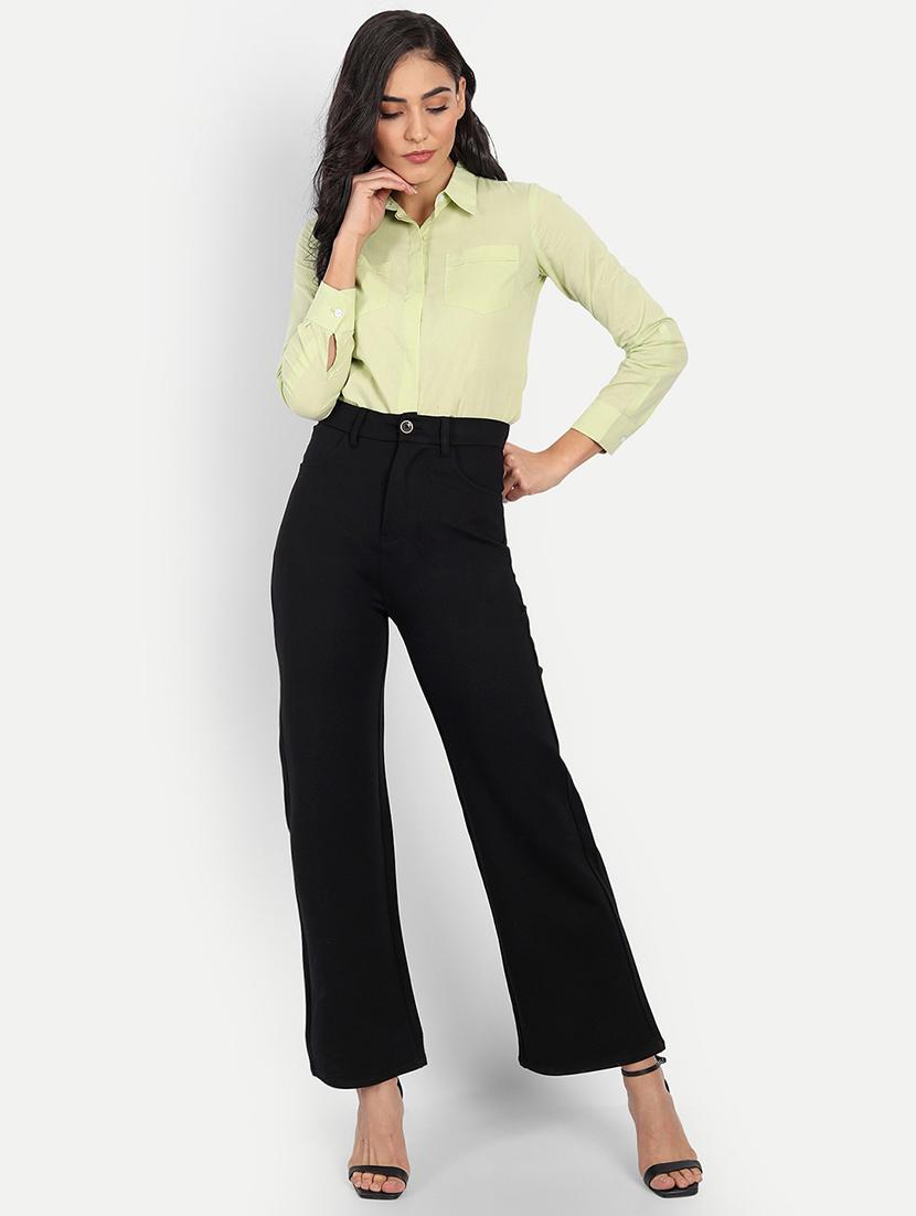 women's plain bootcut jeans - 18641587 - Standard Image - 3