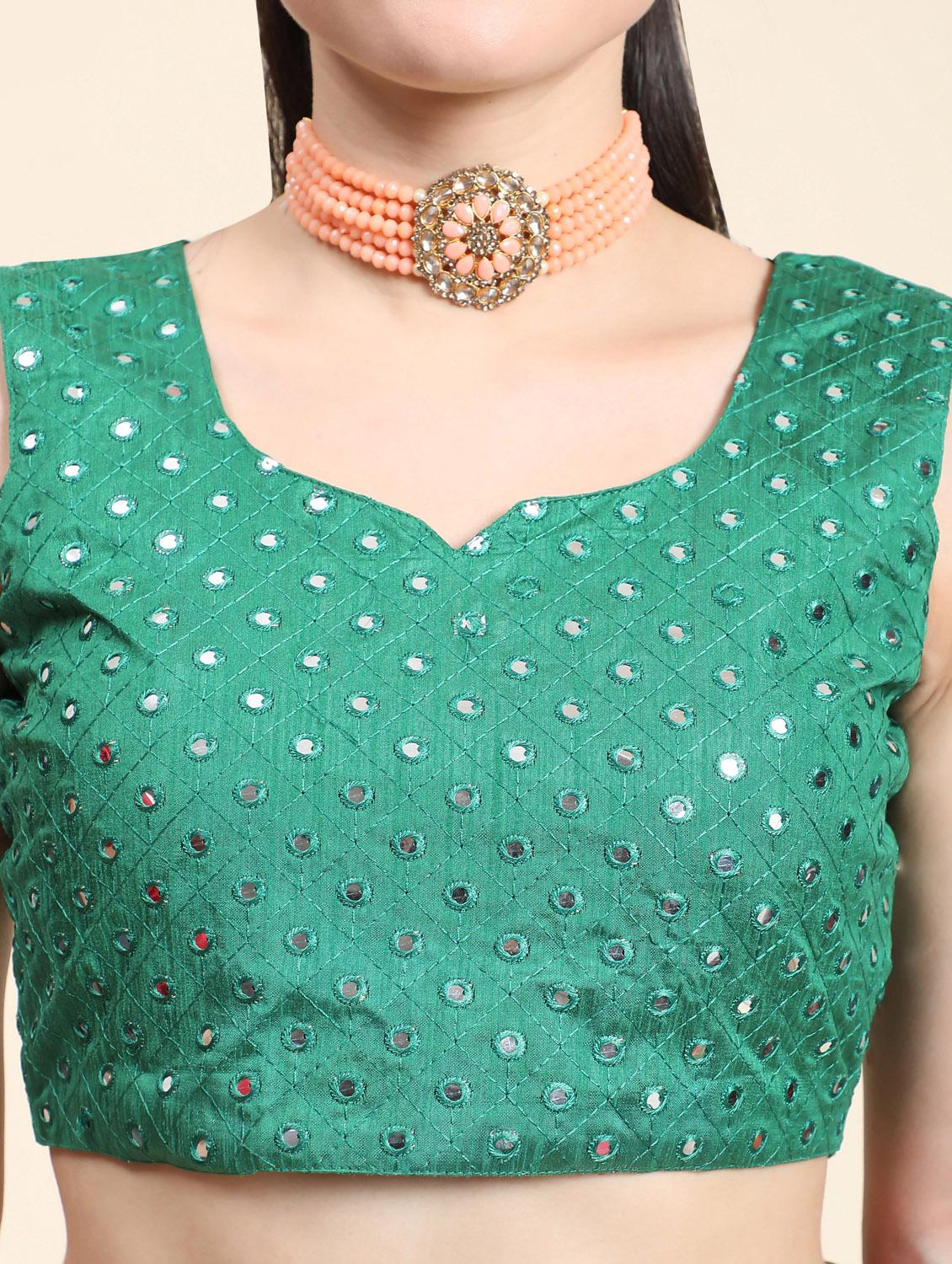 floral printed lehenga with dupatta - 18651040 - Zoom Image - 5