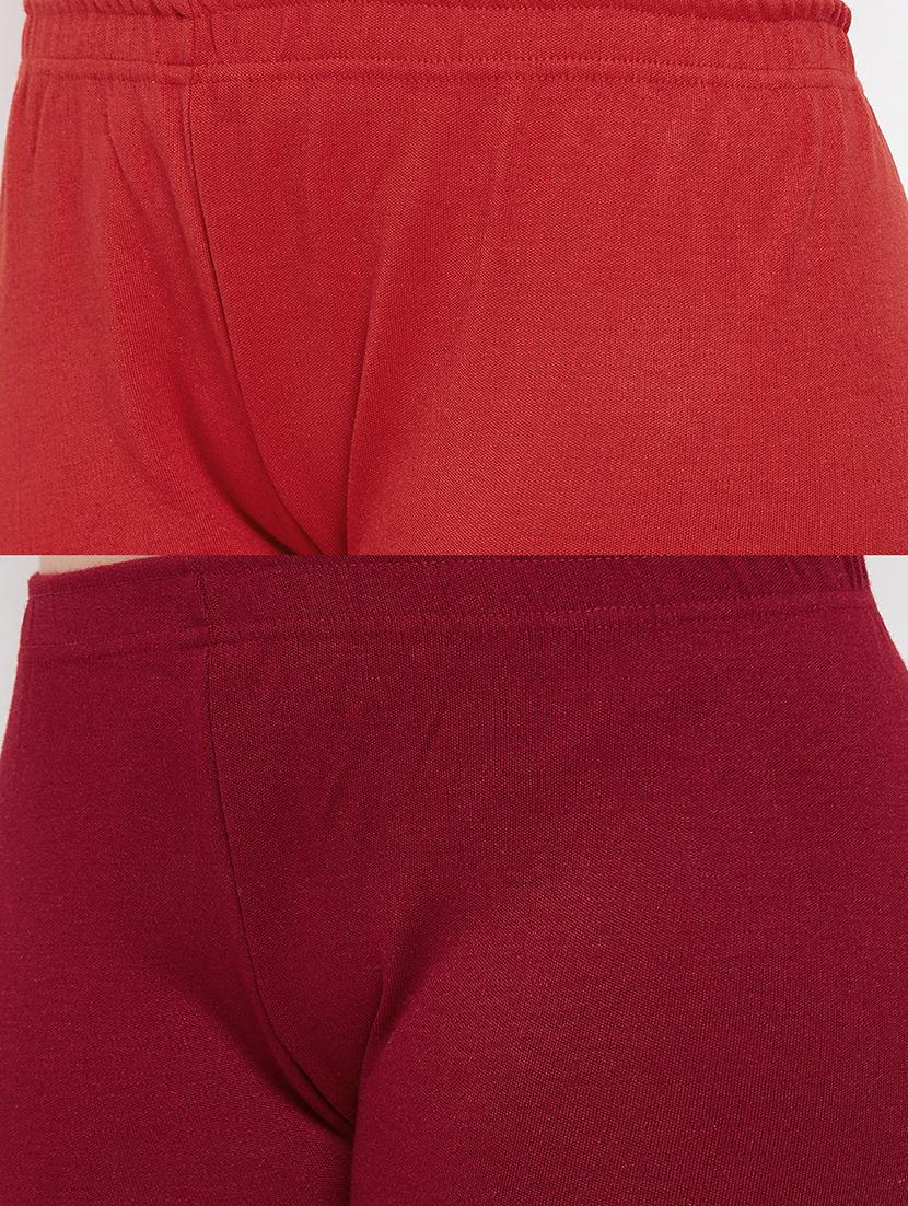 pack of 2 solid woolen legging - 18656867 - Zoom Image - 5