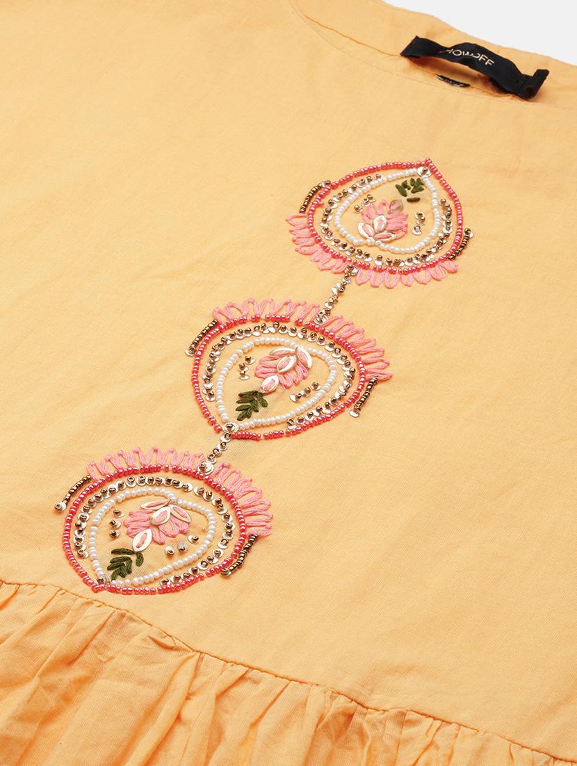 women's flared kurta - 18683101 - Zoom Image - 6