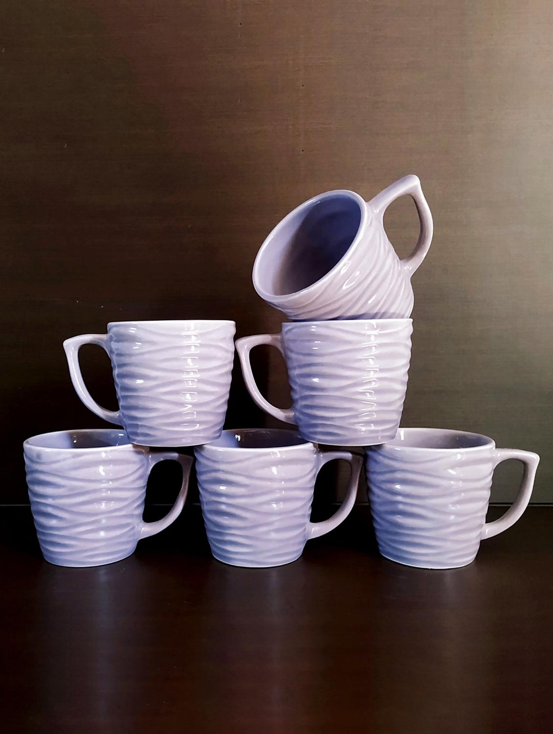 moody panda purple set of 6 cups | cup set | set of 6 cups | ceramic - 18703917 - Zoom Image - 2