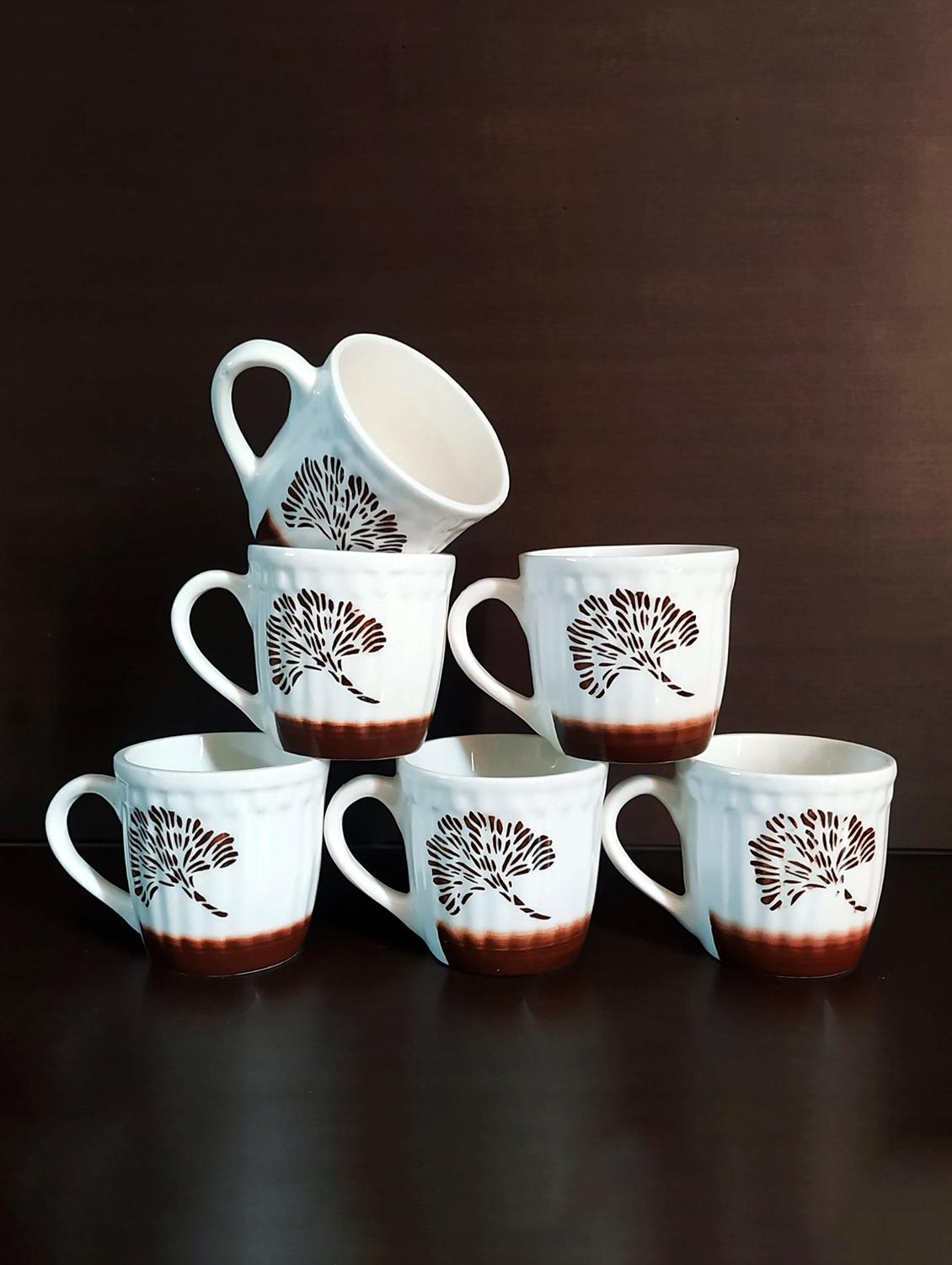 moody panda graceful set of 6 cups | cup set | tea cups | set of 6 cups | ceramic - 18703919 - Zoom Image - 2