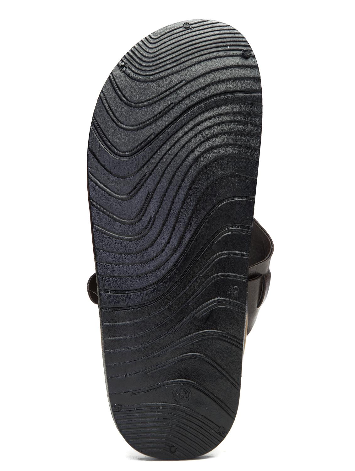 black slip on sandal - 18754287 - Standard Image - 3