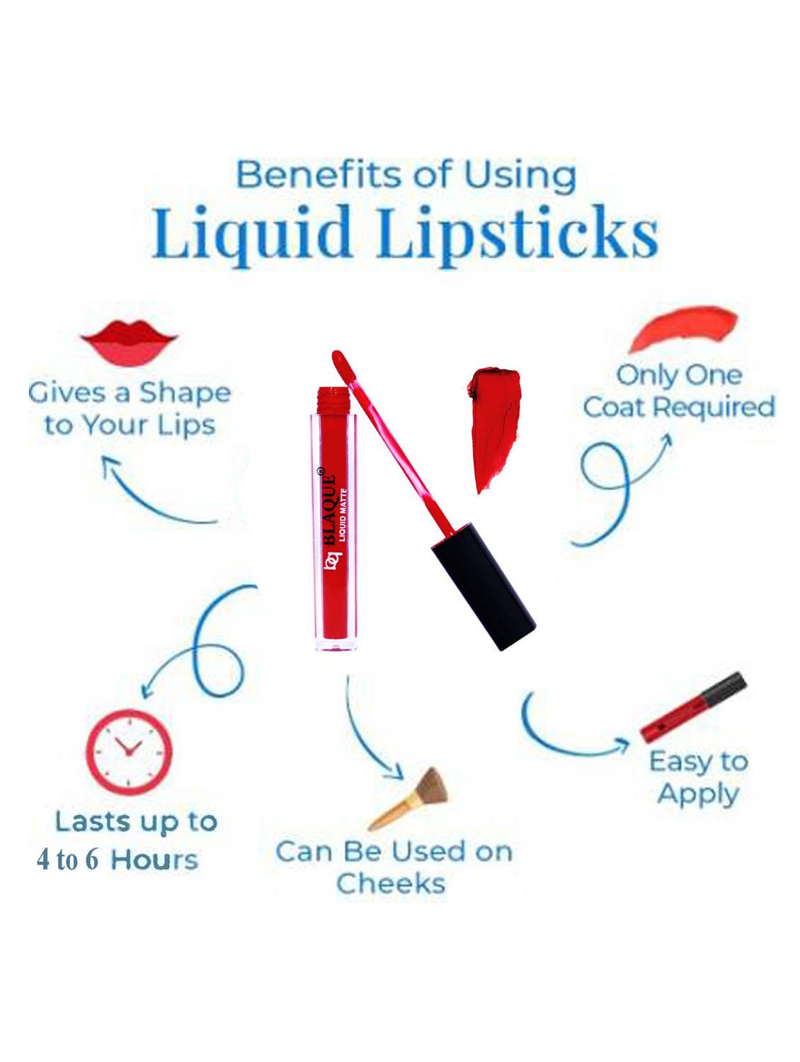 matte liquid lip gloss combo of 3 lipstick # 101-105-111 - 18767572 - Zoom Image - 1