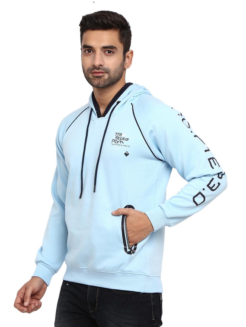 men long sleeves placement print sweatshirt - 18823244 - Zoom Image - 1