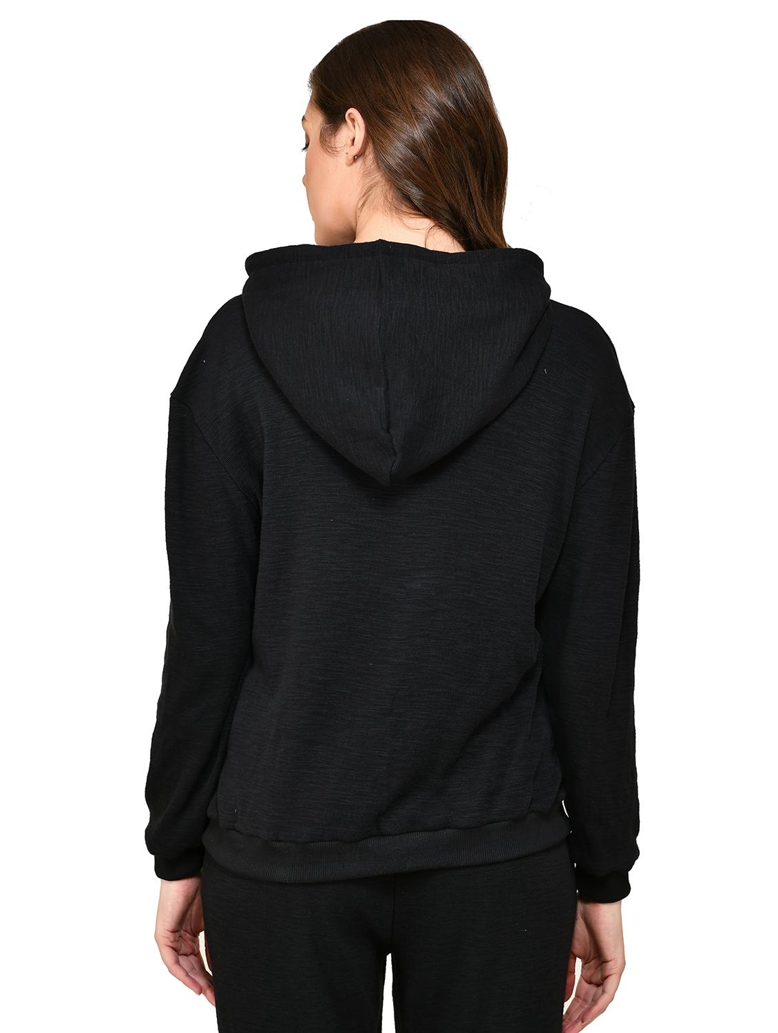 black sequined sweatshirt - 18905410 - Zoom Image - 2