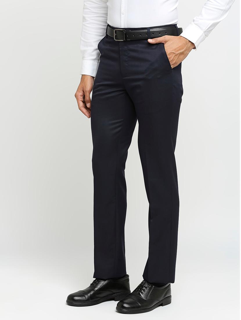 mid rise solid formal trouser - 18913709 - Standard Image - 2