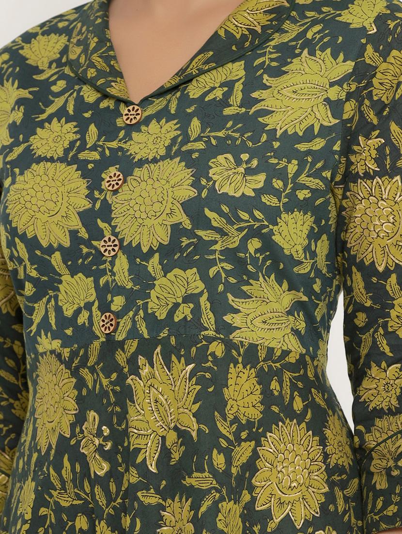 women's flared kurta - 19039591 - Standard Image - 3