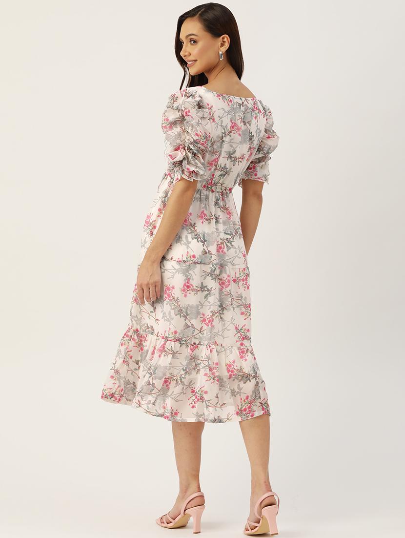 women's tiered floral dress - 19083876 - Standard Image - 3
