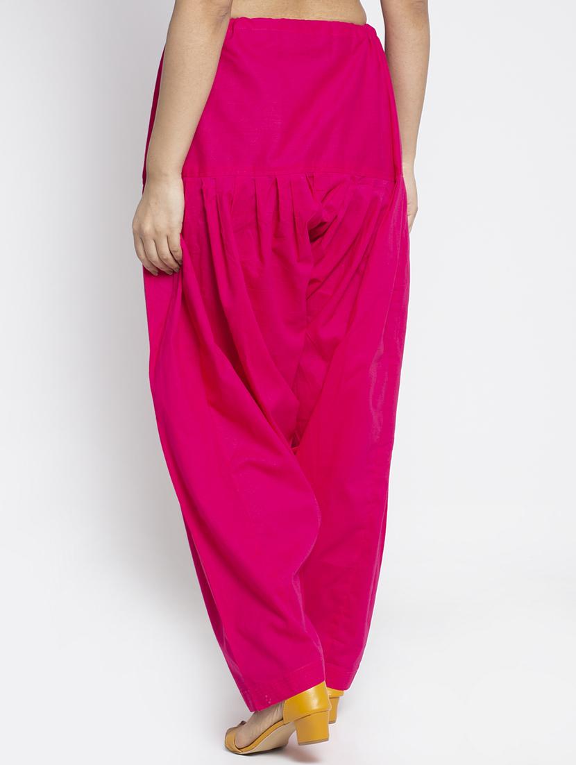 pack of 2 mid rise solid salwar - 19085864 - Zoom Image - 4