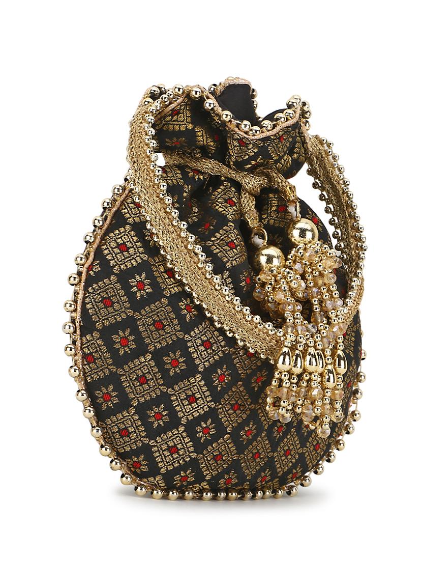 embroidered regular potli - 19088830 - Standard Image - 4