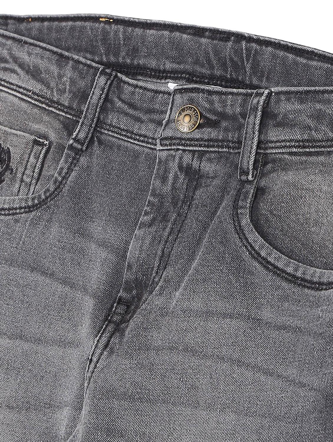 boy's plain skinny fit jeans - 19128564 - Standard Image - 4