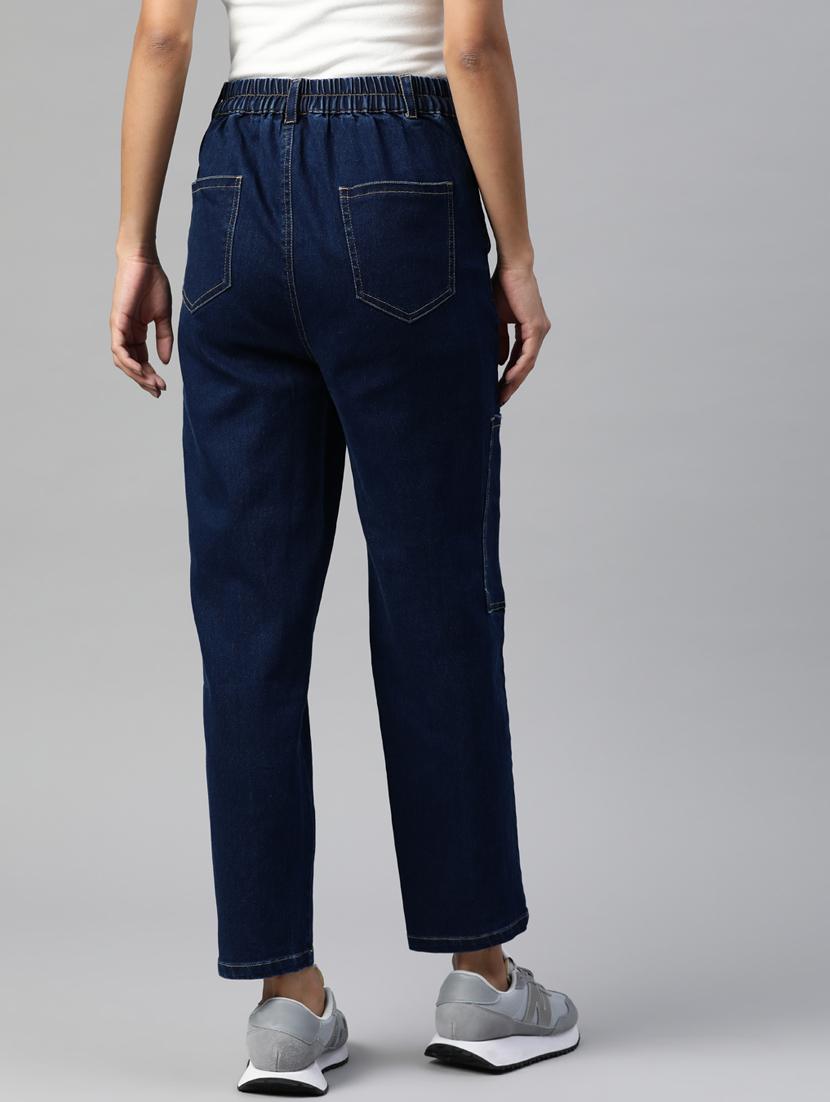 women's plain mom fit jeans - 19133783 - Zoom Image - 2
